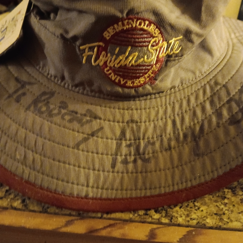 Autographed Bobby Bowden hat